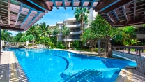 <div>Baan Chai Talay Hua Hin Apartments&nbsp;is one of Hua Hin's larger and best-maintained beachfront family-friendly condominiums with an amazing 300 m interconnected pool with draw bridges that runs all the way to the beach. Located some 4 km from Hua Hin tow, in Khao Takiab area, it shares the same beach front as world-class hotels and is a pleasant 5 minute walk to Cicada market which showcases original artist's work. The apartment units are larger than many new condominiums and has a multitude of facilities that are perfect for the whole family such as tennis courts, squash courts, fitness room, table tennis table and children's play area.</div>